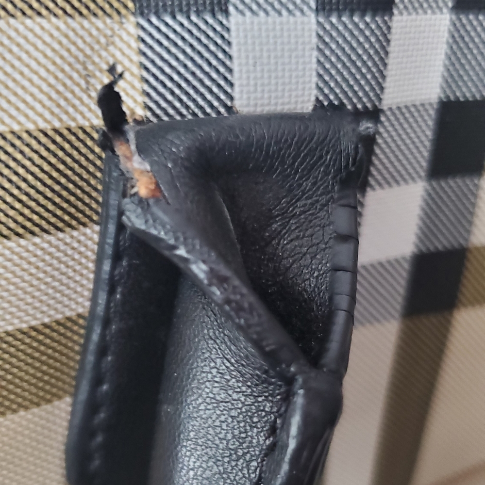 Authentic Vintage Burberry Nova Check Mini Tote - Picture 13 of 16
